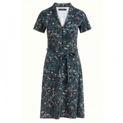 EMMY DRESS MONTEREY BLACK XS
