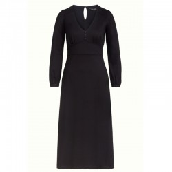 LYNN DRESS ECOVERO CLASSIC  BLACK