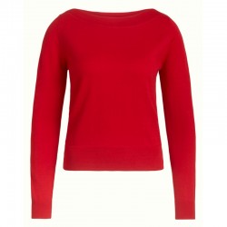 AUDREY TOP CHILI RED