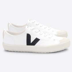 NOVA CANVAS WHITE BLACK VEJA