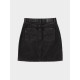 NUDIE JEANS HANNA SKIRT BLACK TRACE XS