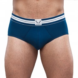 BRIEF NAVY FABRIC/NAVY STITCH