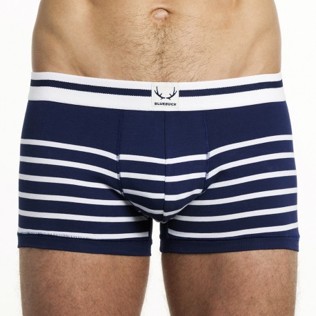 TRUNK NAVY WHITE STRIPES