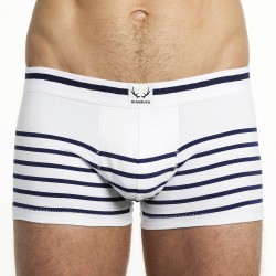 TRUNK WHITE TRUNK NAVY STRIPES