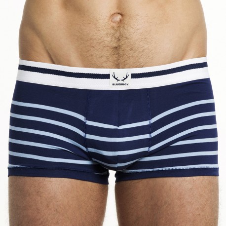 TRUNK NAVY TRUNK LIGHT BLUE STRIPES