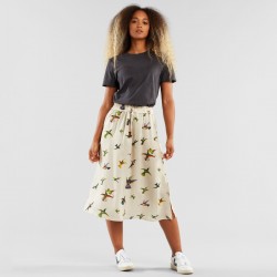 DEDICATED SKIRT KIPPAN HUMMINGBIRDS MULTICOLOR