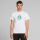 DEDICATED T-SHIRT STOCKHOLM SNOOPY EARTH WHITE