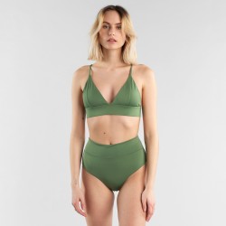 DEDICATED BIKINI TOP HEMSE OLIVE GREEN