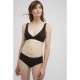  PEOPLE TREE LACE TRIM TRIANGLE BRA BLACK