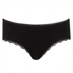 PEOPLE TREE LACE HIPSTER BLACK