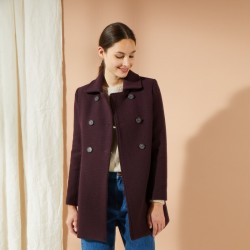 MANTEAU MATHIS BORDEAUX