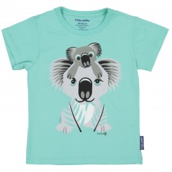 T-SHIRT MC KOALA VERT D'EAU