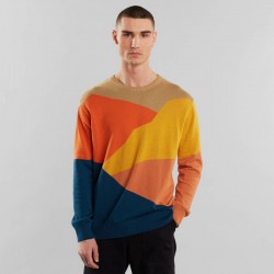 SWEATER MORA CUT MOUNTAIN MULTI COLOR