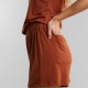 LOUNGE SHORTS LYBY MOCHA BROWN