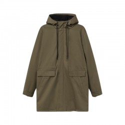 TRASH PEPS COAT OLIVE GREEN