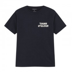 THINK O'CLOCK T-SHIRT NAVY