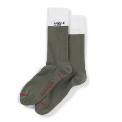 DILLY SOCKS PANTONE SOLID BROWN