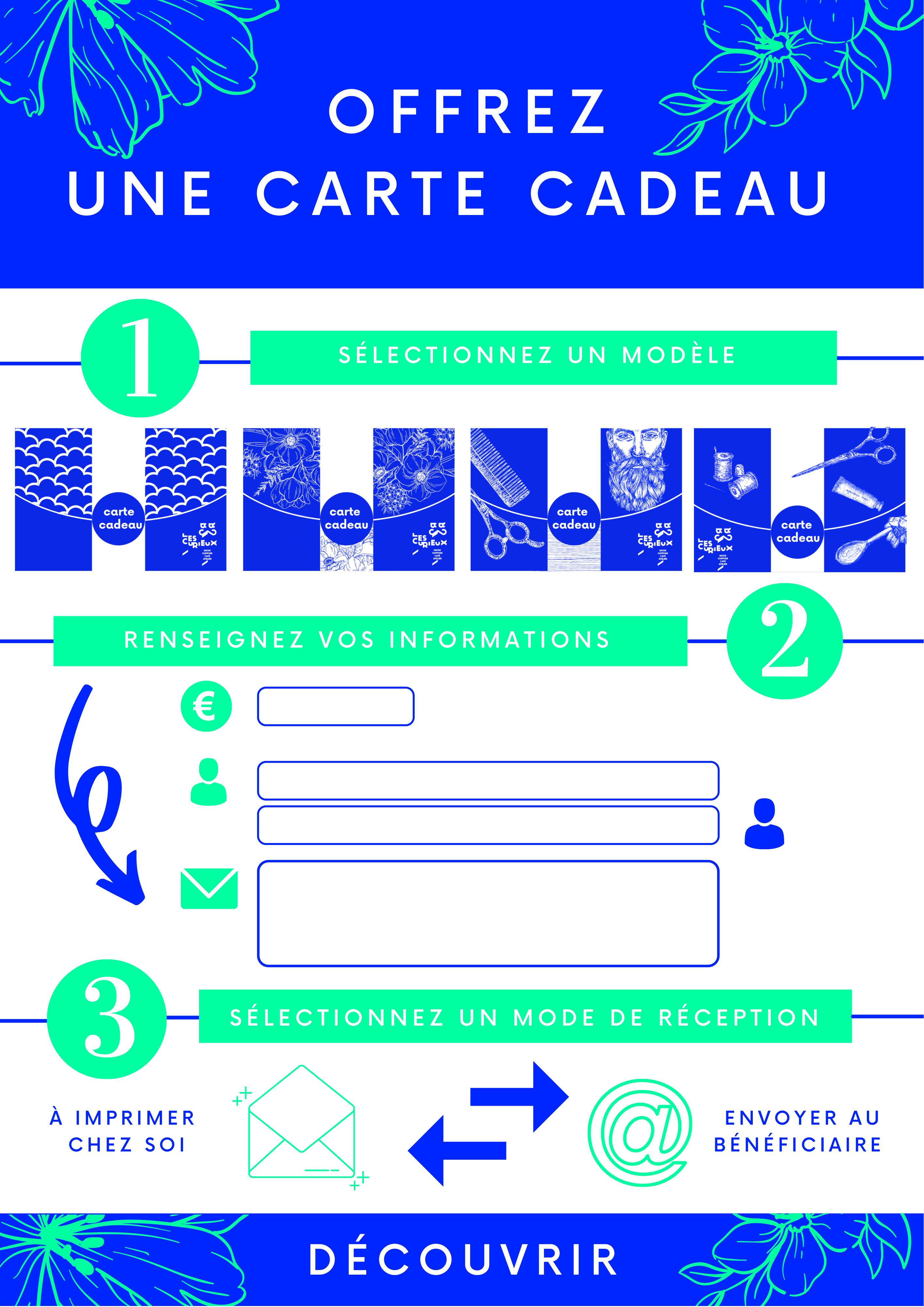 Carte cadeau les curieux