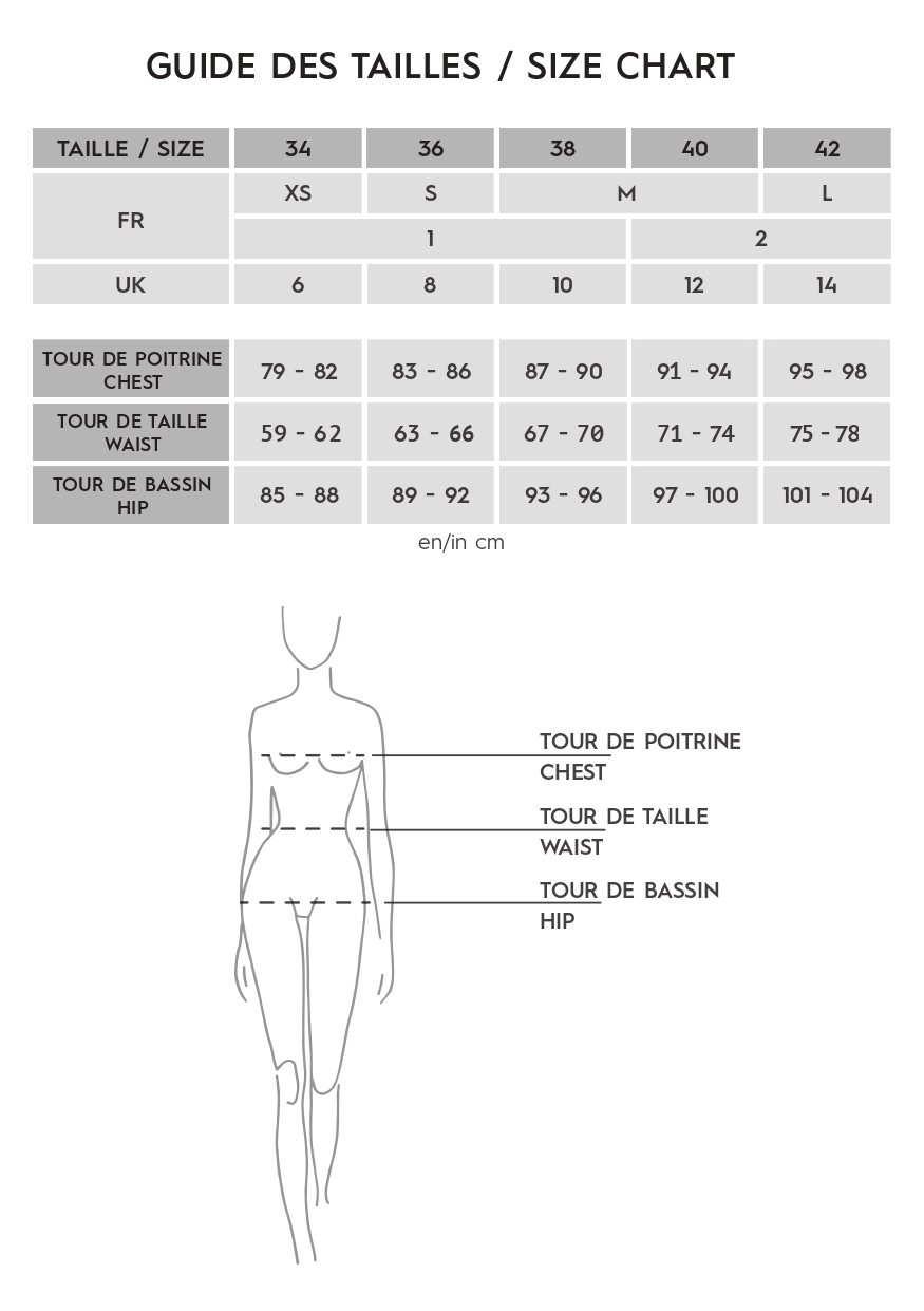 guide des tailles ekyog