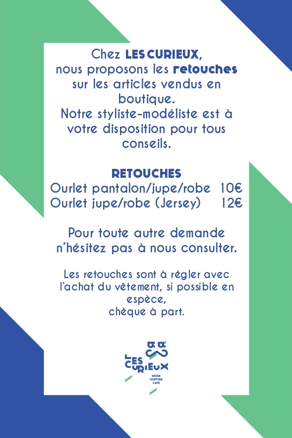 tarifs retouches